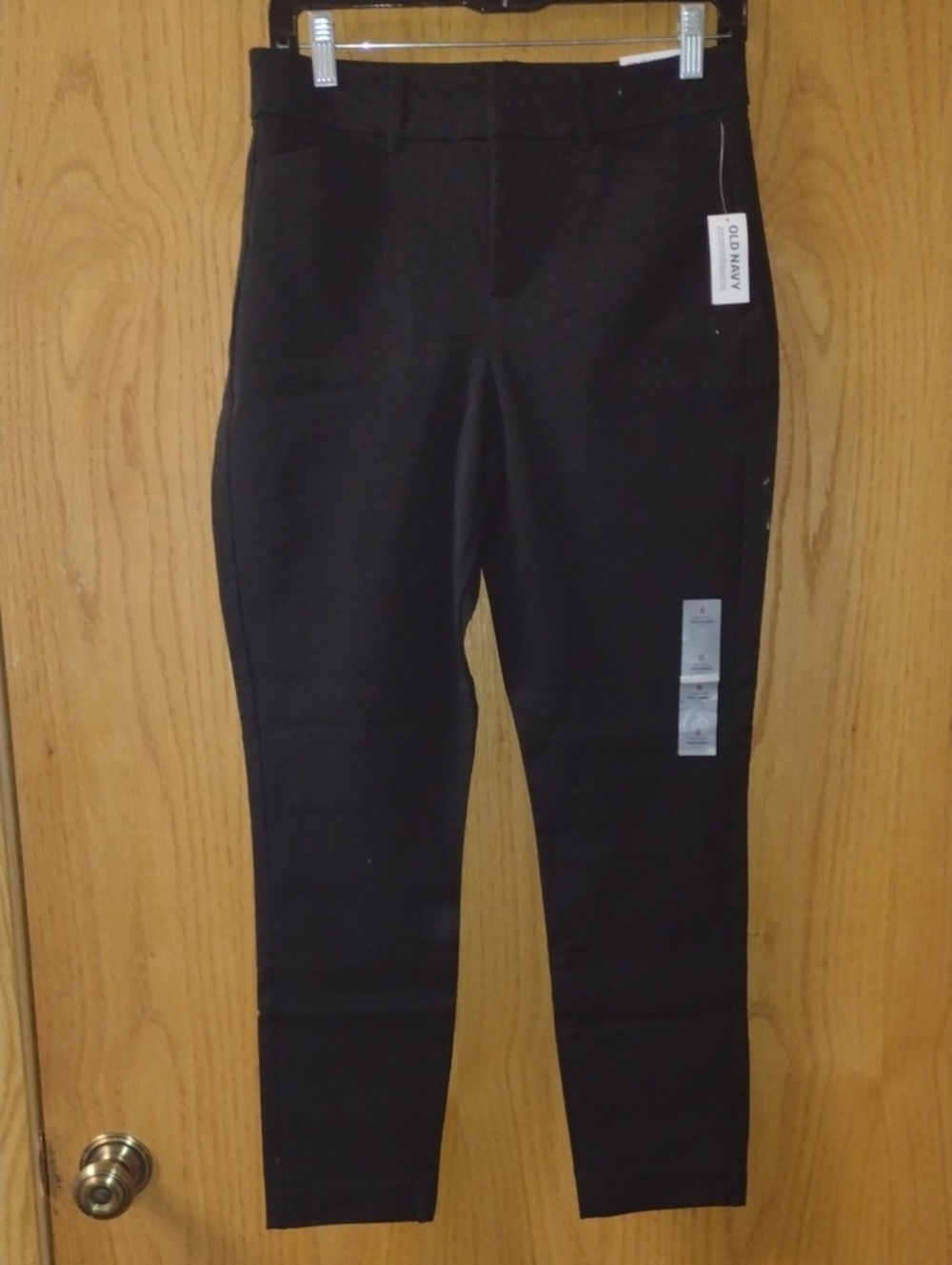 Old Navy Women’s Black High Rise Pixie Skinny Ankle Pants (J1404)